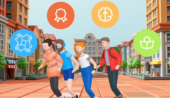 This is a snapshot of an animation developed by Visual Paradigm's animation maker (aka. AniFuzion). - Professional online dia